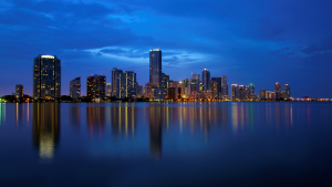 The Beautiful Skyline of Miami