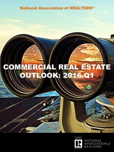 National Association of Realtors® (NAR) Commercial Real Estate Outlook for the first quarter of 2016 