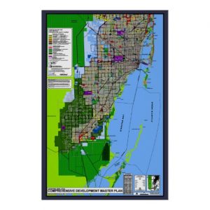 Purchase the Miami-Dade Adopted 2020 and 2030 Land Use Plan in Poster Form