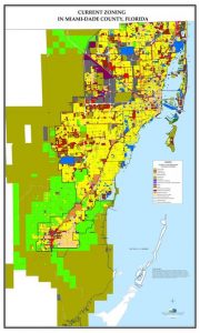 Miami-Dade County, Florida Zoning Map